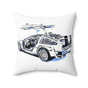 Back to the Future Pillow - Etsy UK