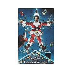 Soft Tea Towel ~Painting of Christmas Vacation Movie Poster~