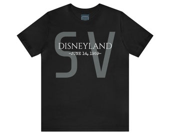 Unisex Jersey Short Sleeve Tee Disneyland Submarine Voyage Opening Day 1959