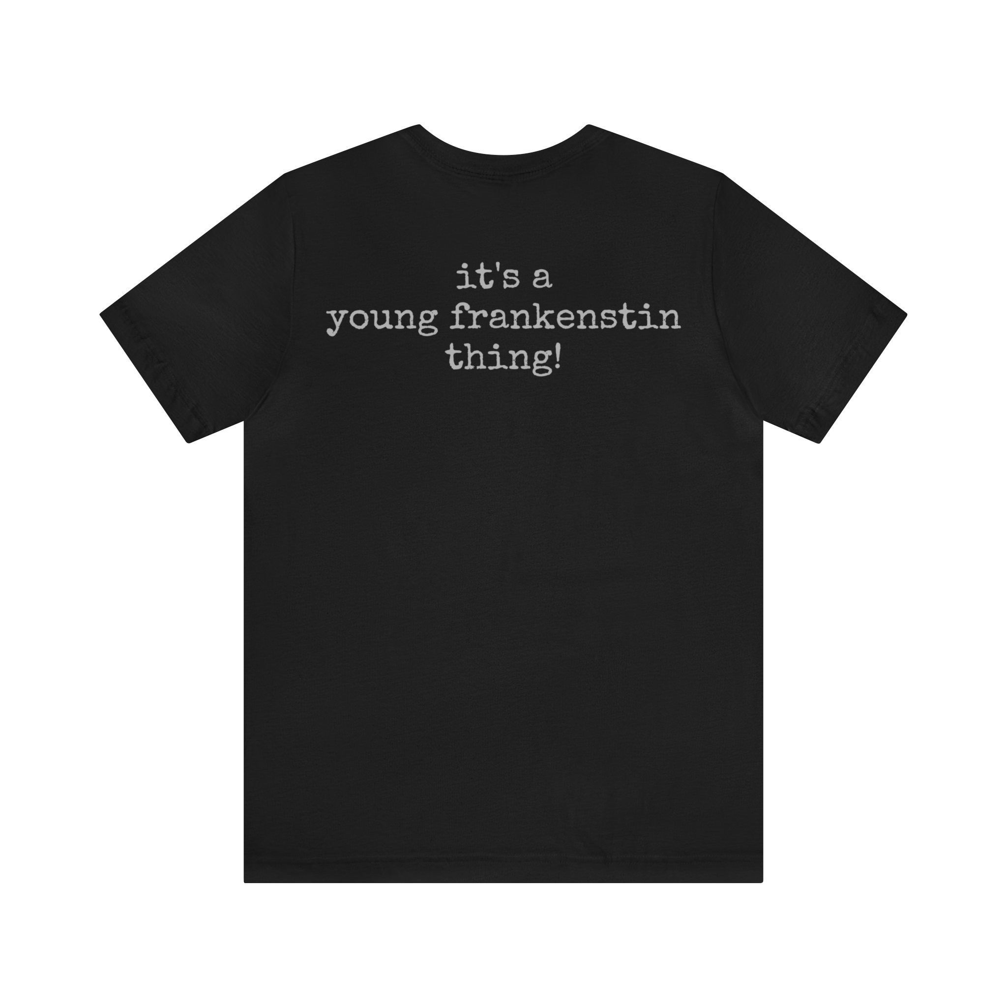 T-shirt Donna Frankenstein Taglia Small (S) - Colore Nero - Glow In The Dark - Bay Island Sportswear