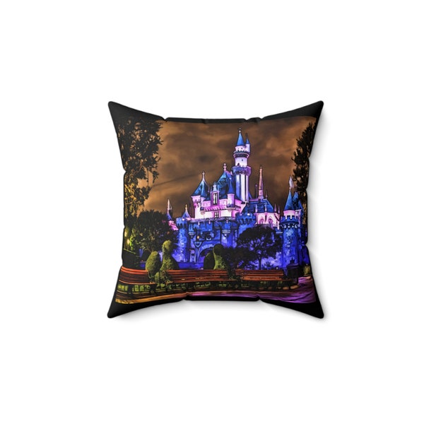 Disneyland Castle Pillow Etsy