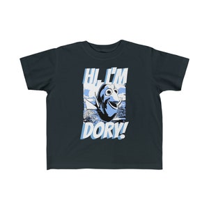 Toddler&#39;s Fine Jersey Tee Disney&#39;s Finding Nemo Dory Movie ~ Hi, I&#39;m Dory.