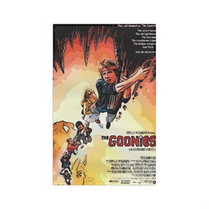 Soft Tea Towel ~ The Goonies ~ Movie Poster