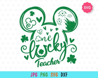 Download Lucky Teacher Svg Etsy