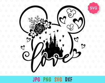Download Disney Flowers Svg Etsy