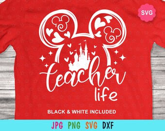 Free Free 258 Disney Teacher Shirt Svg SVG PNG EPS DXF File