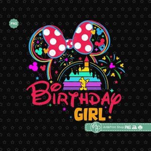 Mouse Birthday Girl Png, Orejas de ratón Png, Cumpleaños mamá Png, Vacaciones familiares Png, Mouse girl Png, Viaje de cumpleaños Png
