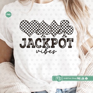 Jackpot Vibes Png, Playing Card Png, Casino Png, Vegas trip Png, Poker Png, Gambling Png