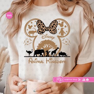 Mouse Girl Animal Kingdom Trip Svg for cricut, Family vacation Svg, Wild trip Svg, Safari Trip Svg, Family trip Svg, Girls trip Svg