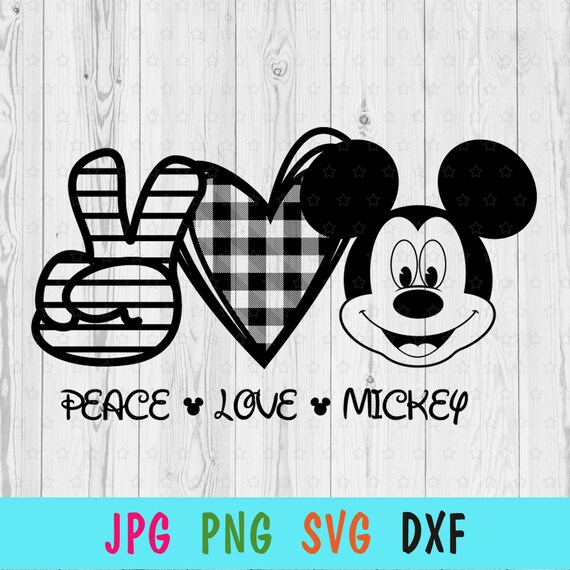 Free Free 326 Peace Love Disney Svg SVG PNG EPS DXF File