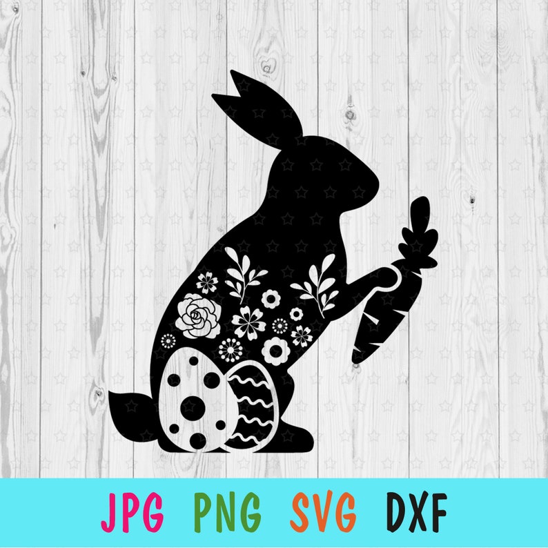 Download Rabbit Svg Floral Bunny Print For T Shirt Easter Bunny Svg For Cricut Easter Eggs Svg For Nursery Decor Clip Art Art Collectibles Seasonalliving Com