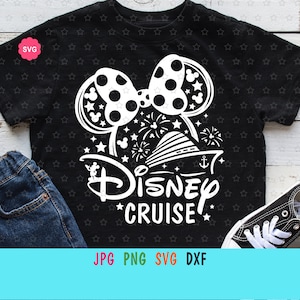 Mouse Girl Cruise Svg para cricut, Cumpleaños chica viaje Svg, Barco crucero Svg, Orejas de ratón Svg, Chicas crucero Svg, Cumpleaños Svg