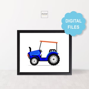 tractor nursery decor