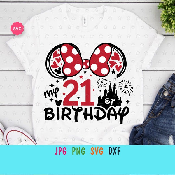 My 21st Birthday Disneyland Shirt - Etsy