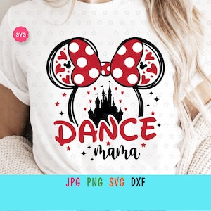 Mouse Dance Mama Svg voor cricut, Moeder leven print voor t-shirt, Mama Svg, Happy Mothers day Svg, Beste moeder ooit Svg