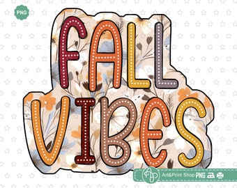 Fall Vibes Png, Hello fall Png, Thankful Png, Pumpkin season Png, Fall Png, Bright Doodle Png, Autumn Png