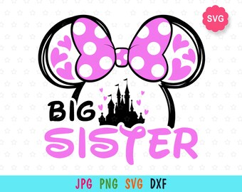 Minnie Mouse Sister | Etsy Ireland
