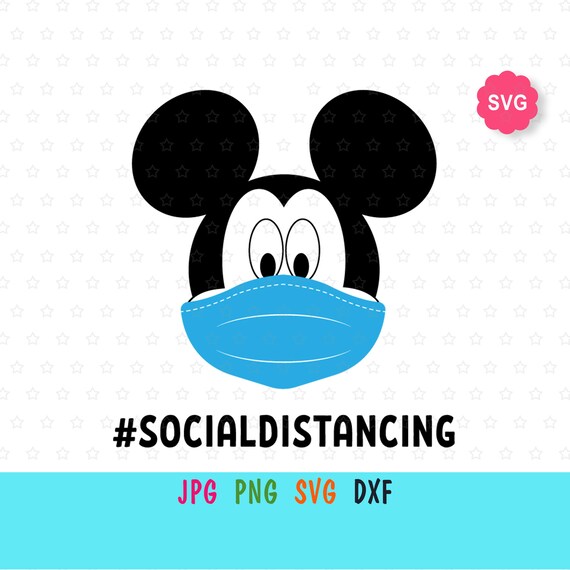 Download Mickey Blue Face Mask Svg For Cricut Social Distancing Print Etsy SVG, PNG, EPS, DXF File