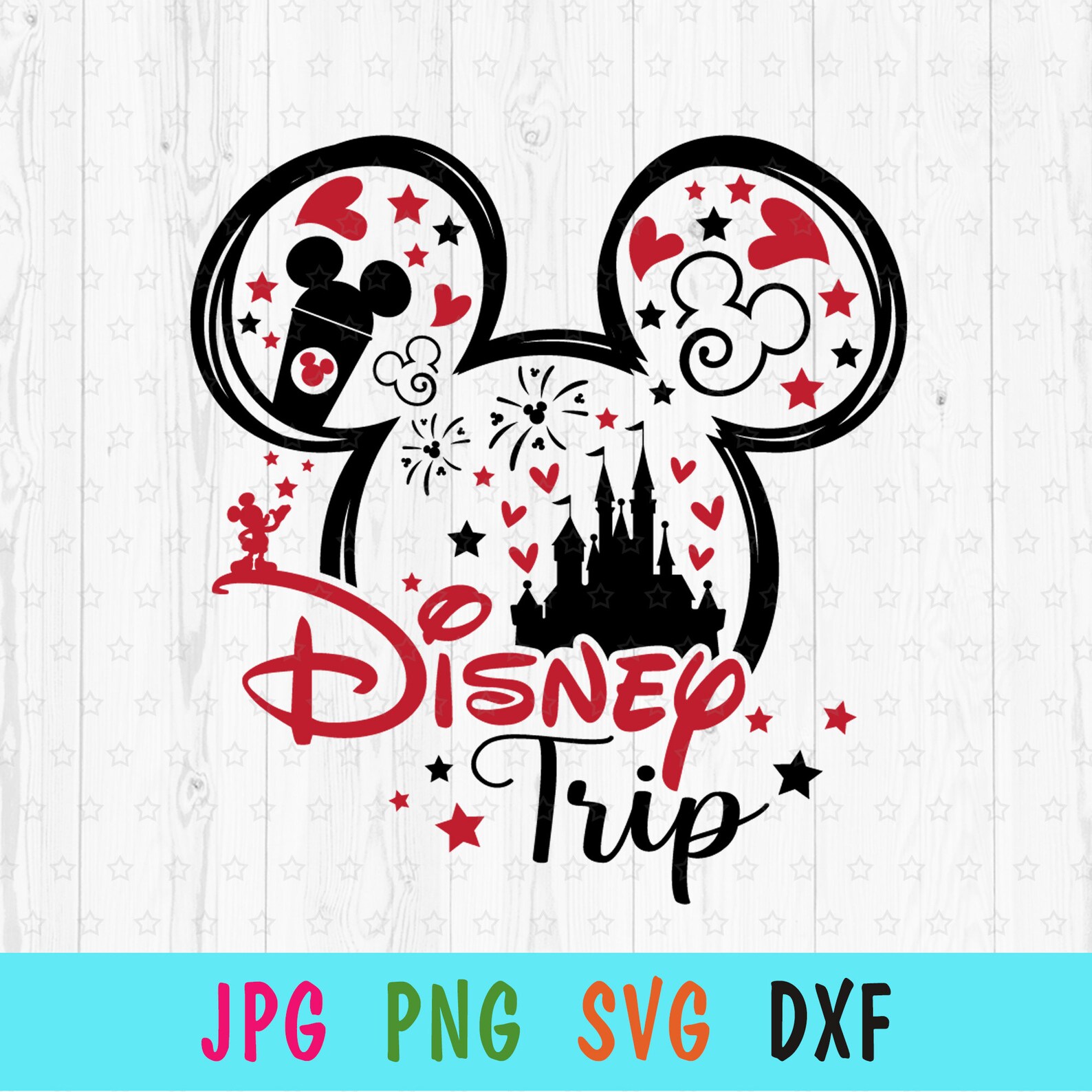 Disney Trip SVG for cricut Mickey first trip print for Etsy