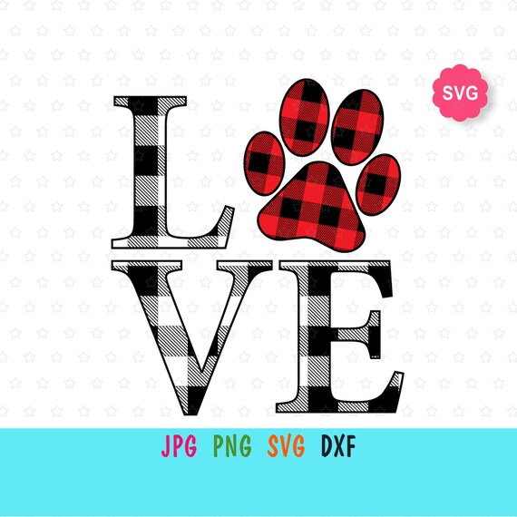 Download Clip Art Art Collectibles Heart Dog Shapes For Decor Heart Dog Paw Print Svg For Cricut Peace Love Dog Svg Pet Svg Love Paw Print Silhouette For T Shirt