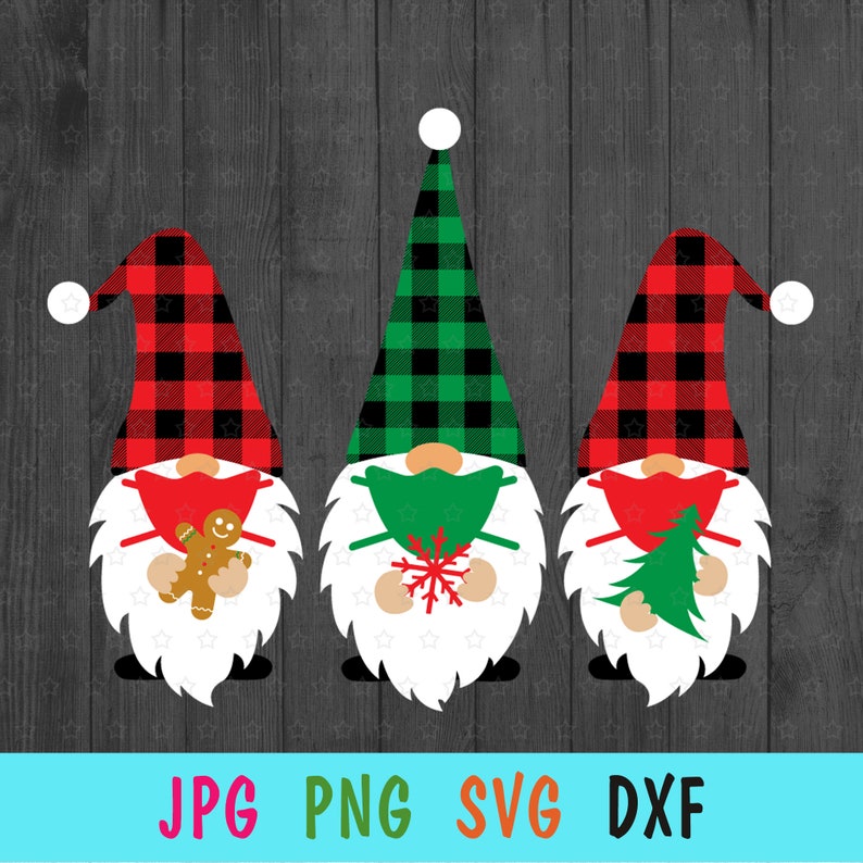 Download Christmas Gnomes SVG for cricut Gnomes Face Mask print for ...