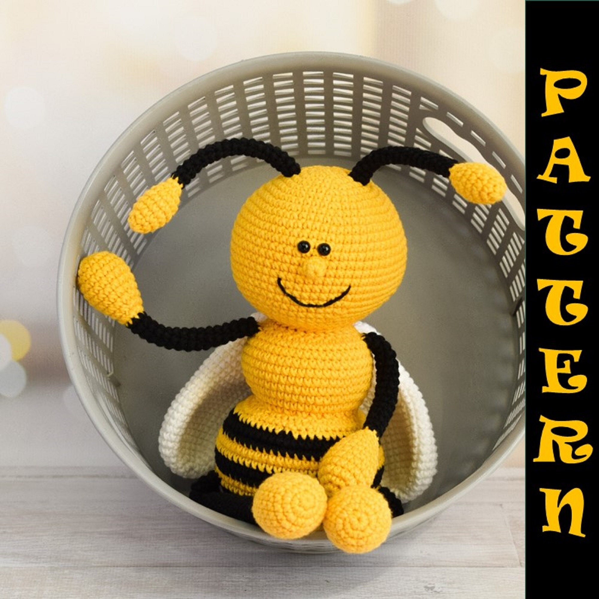 stuffed toy bumblebee
