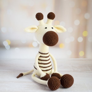 Crochet Giraffe With Long Legs Easy Pattern Amigurumi Pattern - Etsy