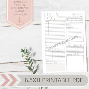 Pacote de diário de rastreamento essencial para bebês, registro diário, livro de bebê DIY, alimentação, fraldas, diário para recém-nascidos, download instantâneo, nascimento, PDF para impressão