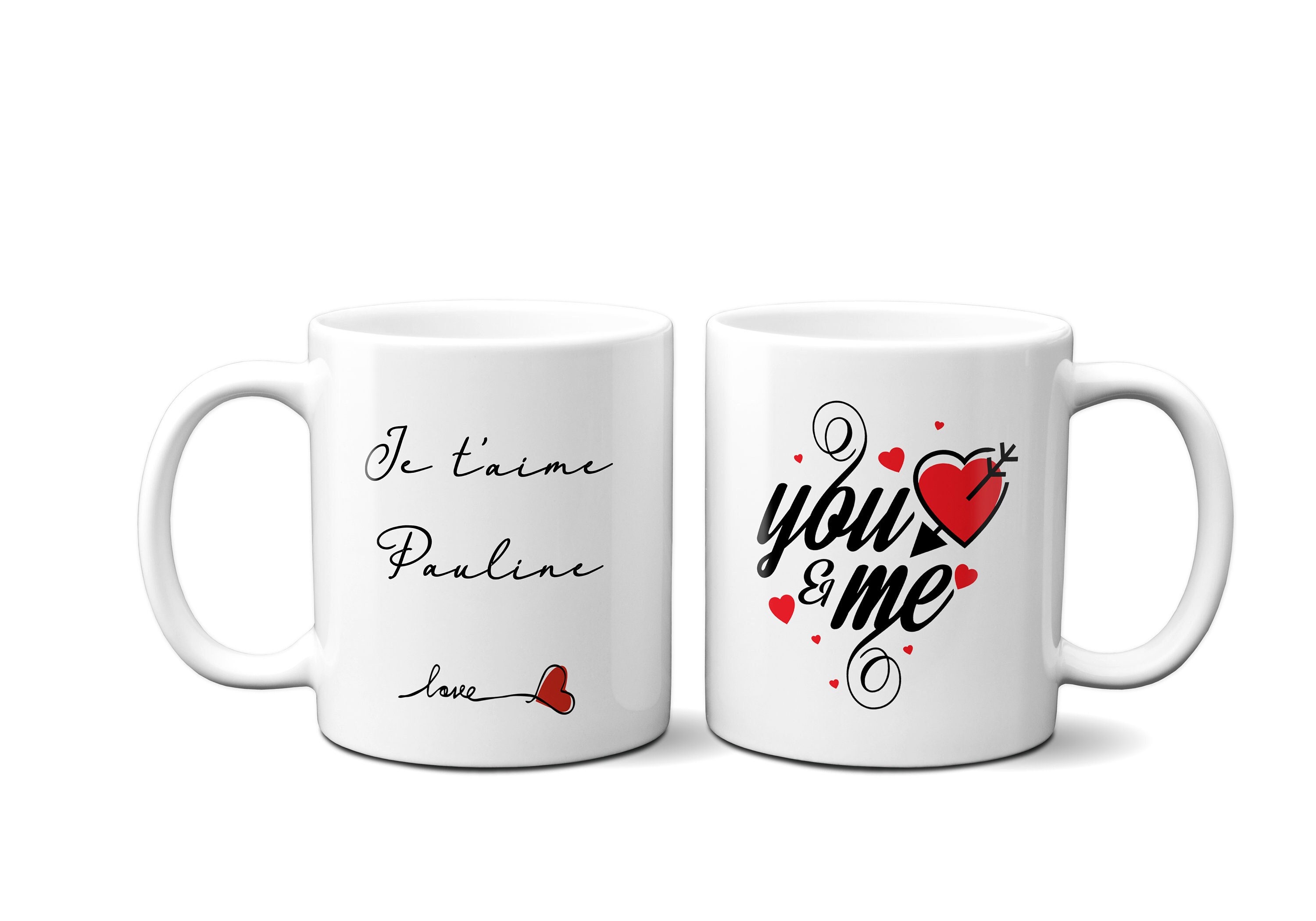 Mug You & Me Texte à Personnaliser