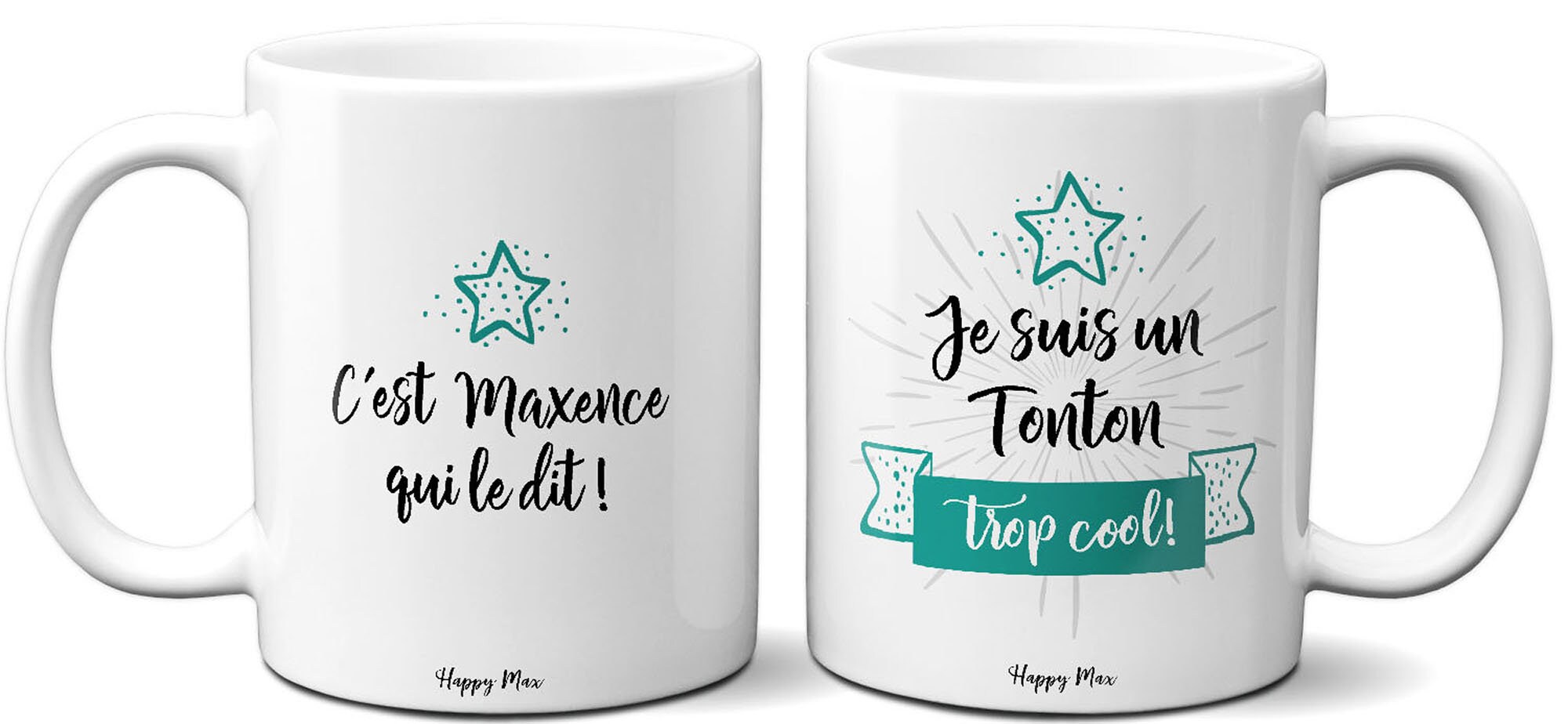 Mug Tonton Trop Cool Personnalisable
