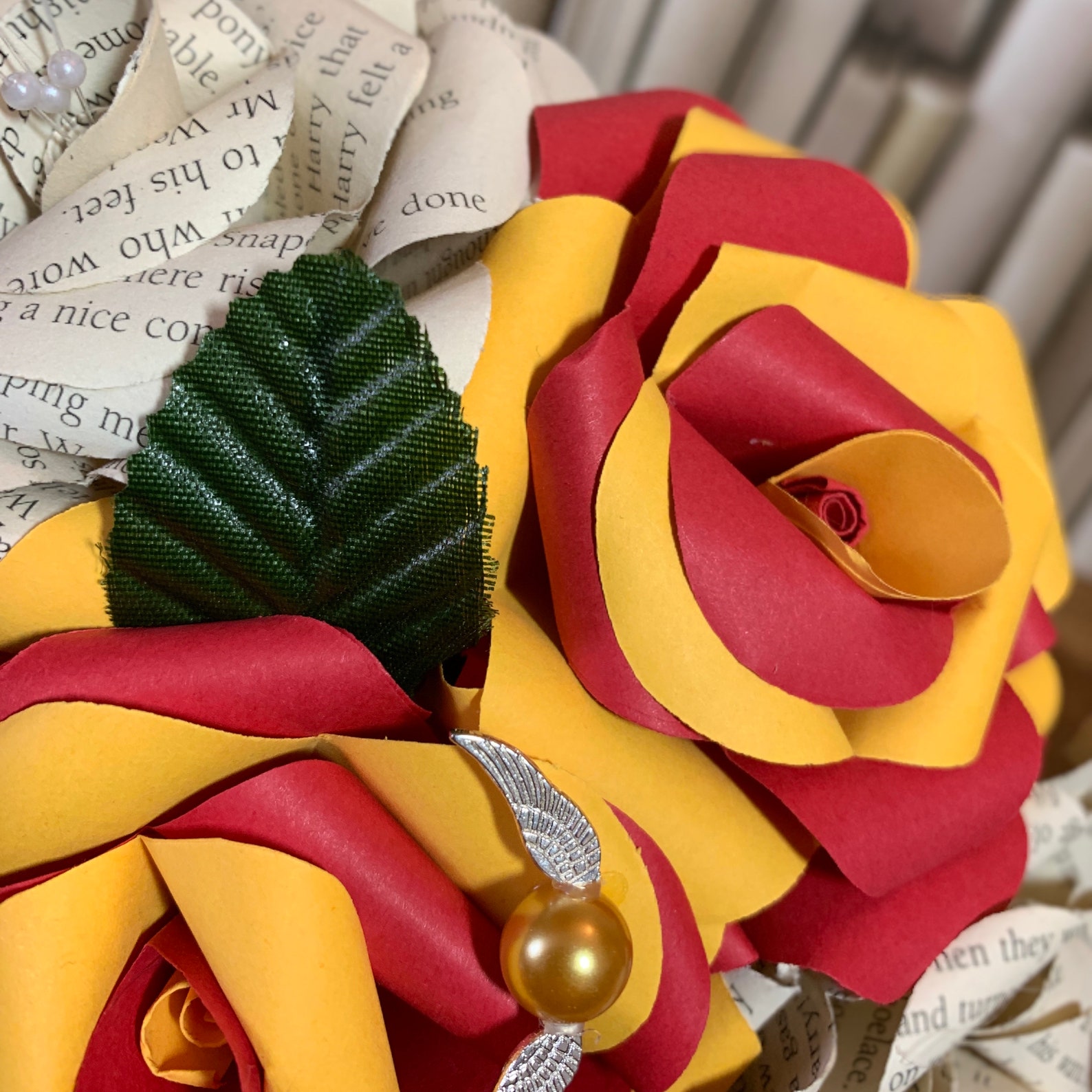 Wedding Flower Set. Paper Flowers. Buttonhole Bridesmaid Etsy