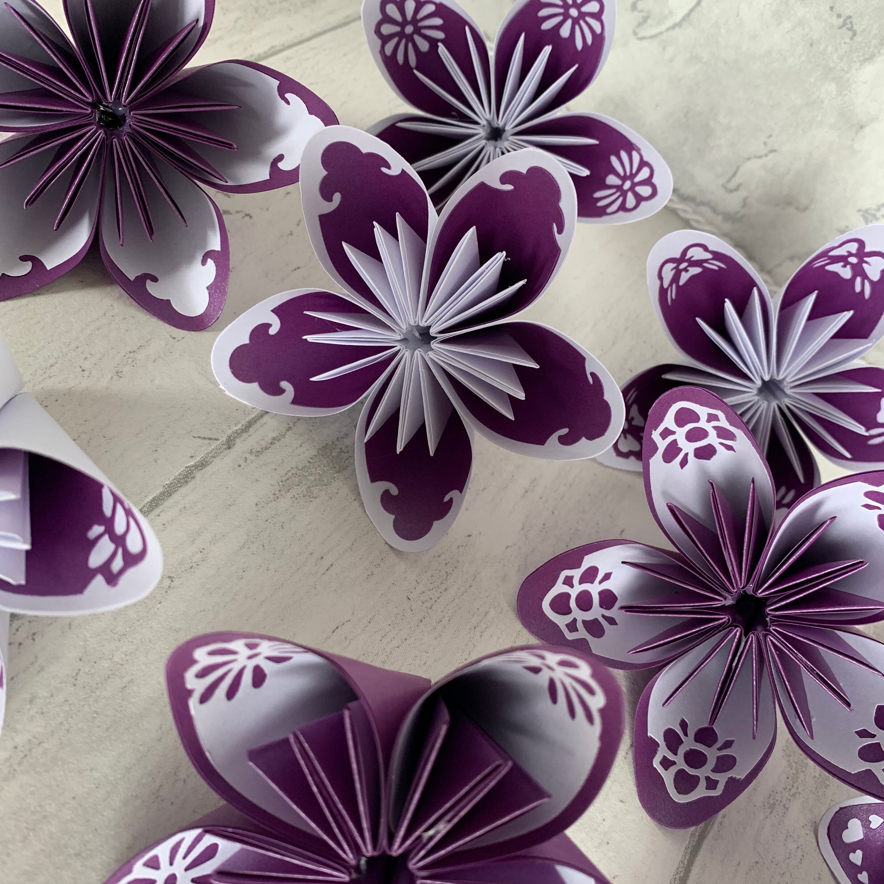 Book Page Flowers Paper Flowers Single Paper Kusudama Etsy UK