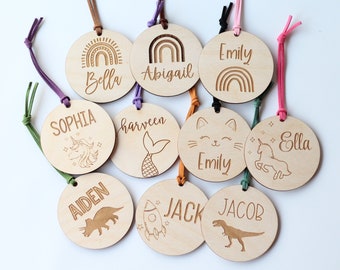 Backpack tags | bag tag | kids bag tag | back to school tags | personalized tags