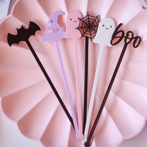 Halloween drink stir sticks