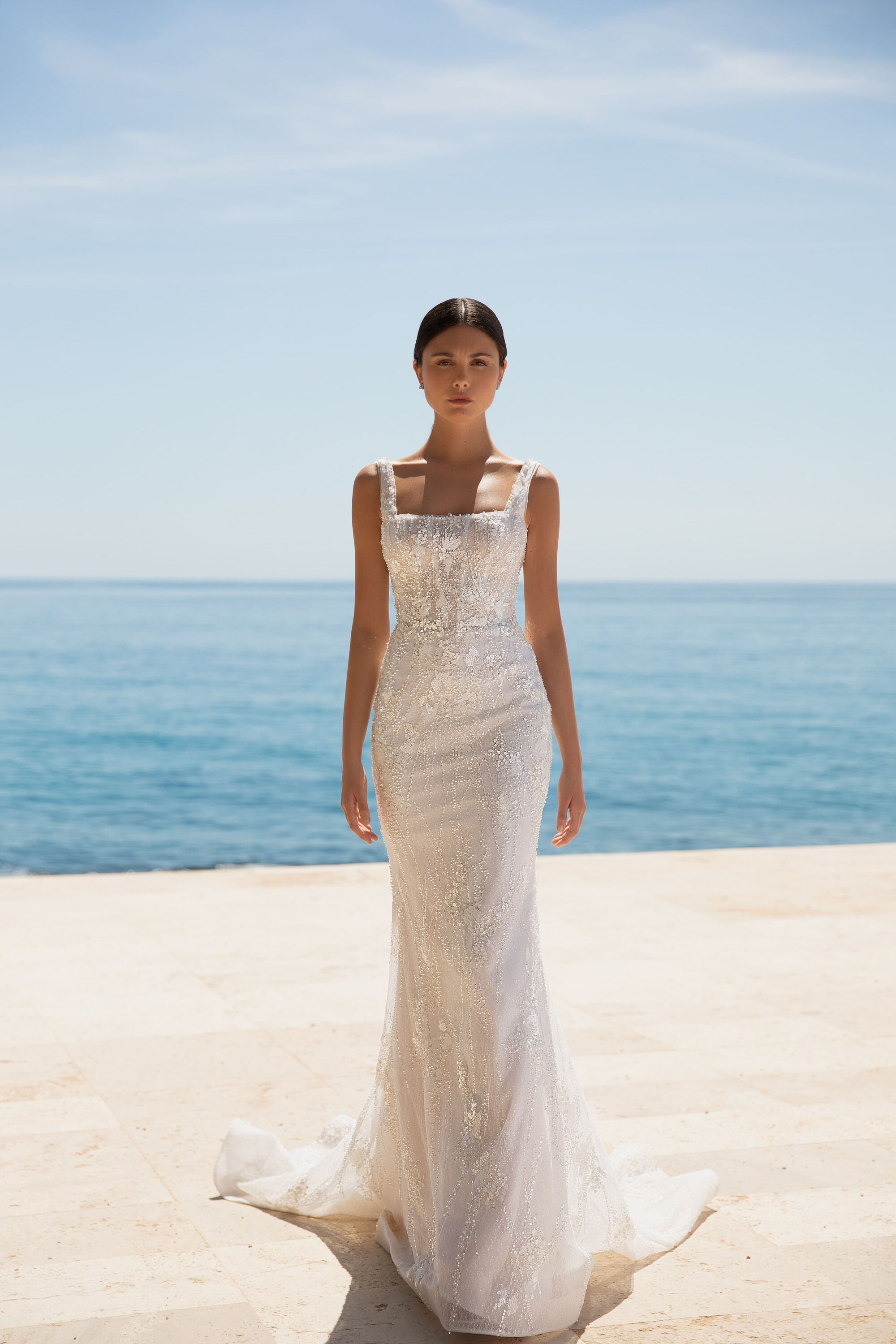 Cathedral Wedding Dress A-line Wedding Dress Ivory Wedding - Etsy