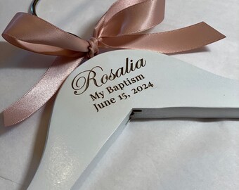 Baby/Toddler Hangers - 13 Inches - Precision-Engraved Keepsake - Special Day Decor - Charming Photo Props - Lasting Memories