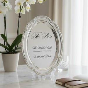 Plateau Sheffield Antique en Plaqué Argent, 1780s en vente sur