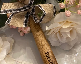 Custom Engraved Wooden Spoon - Personalized Baking Gift, Wedding Favors, Birthday & Bridal Shower Gifts - Unique and Thoughtful Kitchenware