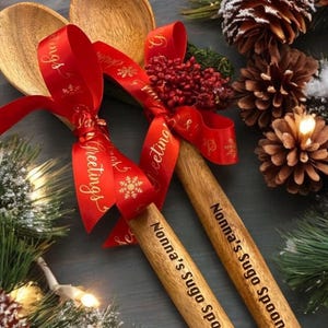 Nonna or Nonno’s  Sugo spoon wood spoon custom baking gift, wedding favours, birthday gifts, bridal shower gifts