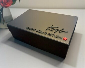 Personalized Magnetic Gift Box | 3D Acrylic Keepsake
