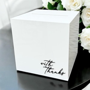 Umschlagbox, Hochzeitskartenbox, Benutzerdefinierte Kartenbox, Busta Box, Acrylhochzeitsbox, Verlobungsbox, Taufkartenbox, personalisierte Box