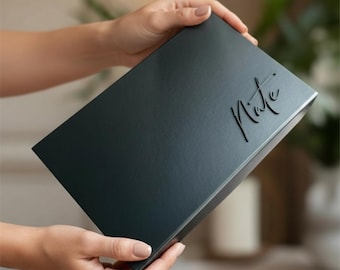 Caja de recuerdos magnética personalizada con nombre acrílico 3D para bodas y regalos