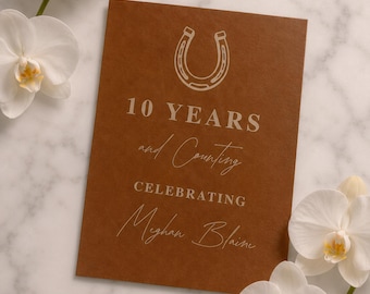 Custom Leather Bar Sign | Wedding Drink Menu | Cocktail Display Sign