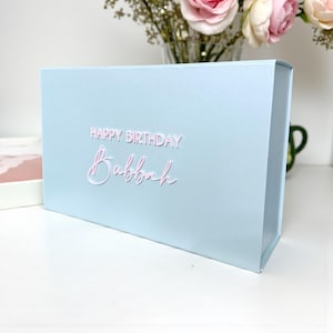 Groomsmen Proposal Box | Personalized Magnetic Keepsake with 3D Acrylic Name immagine 11