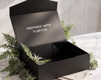 Groomsmen Proposal Box | Personalized Magnetic Keepsake with 3D Acrylic Name