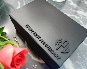Personalized Magnetic Gift Box | 3D Acrylic Keepsake
