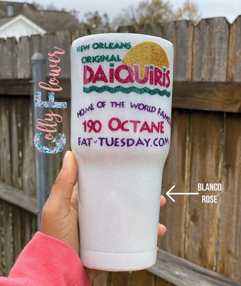 Personalized New Orleans Daiquiri Cup Tumbler NOLA Mardi Etsy