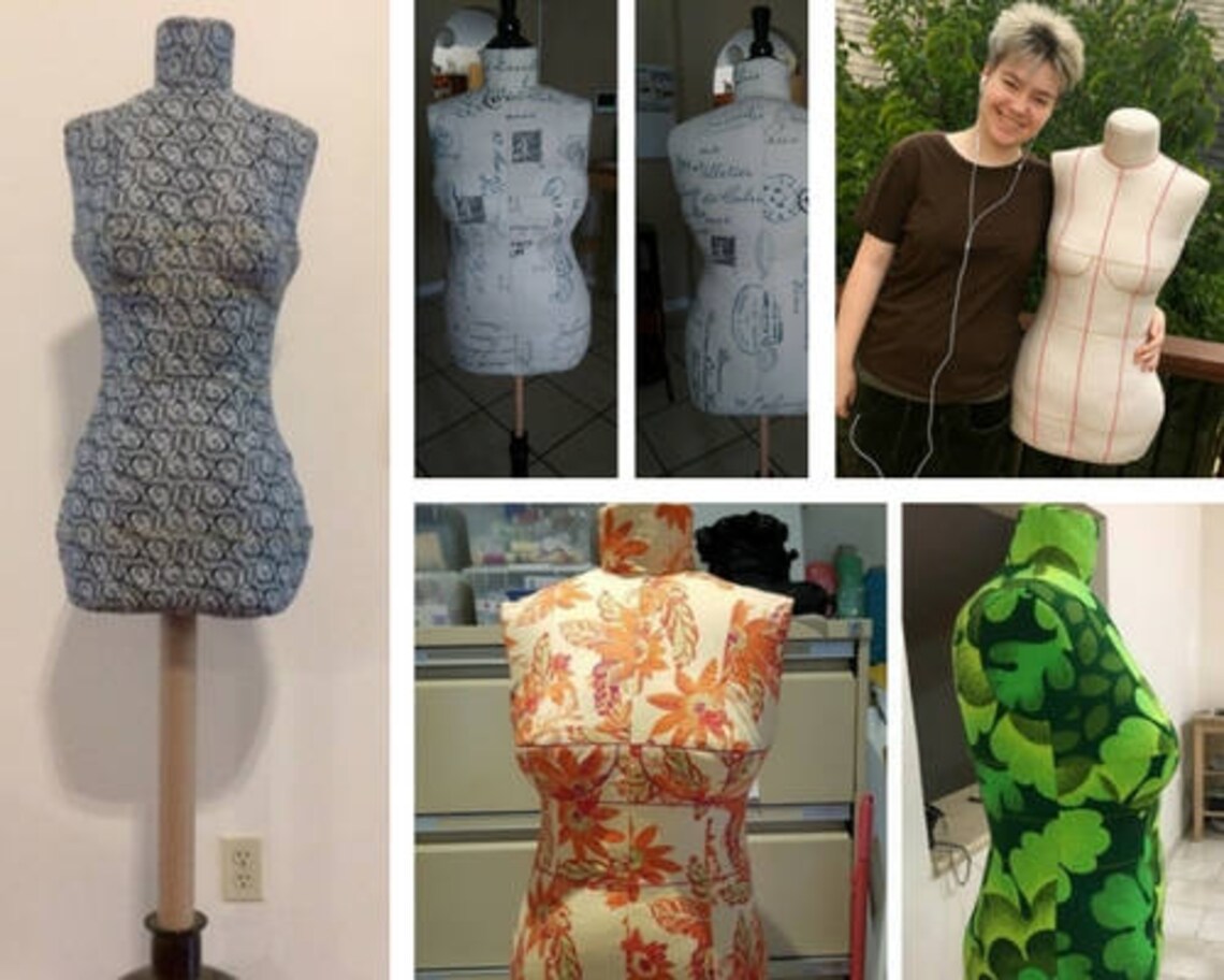 Plus Size Dress Form DIY PDF Sewing Pattern. 7 sizes 1628 & Etsy