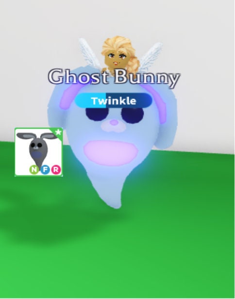 Guess the name of my neon ghost bunny, to win 4 normal ghost bunnies!  [CLOSED]