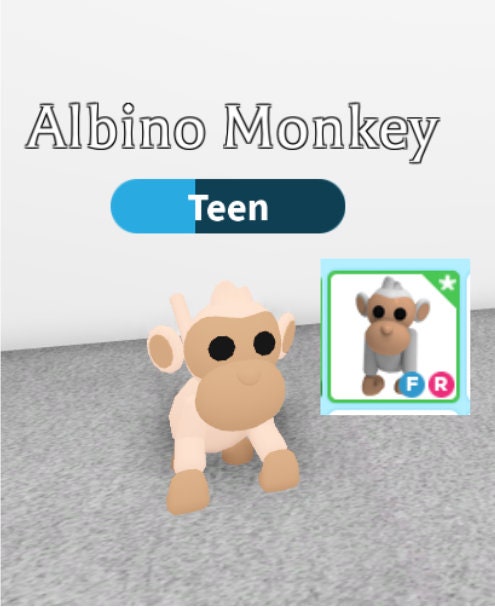 Albino Monkey, Trade Roblox Adopt Me Items